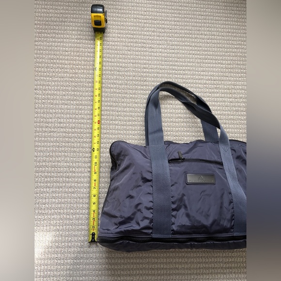Adidas by Stella McCartney Black Duffle Yoga Gym Bag - Dark Grey - Picture 12 of 15